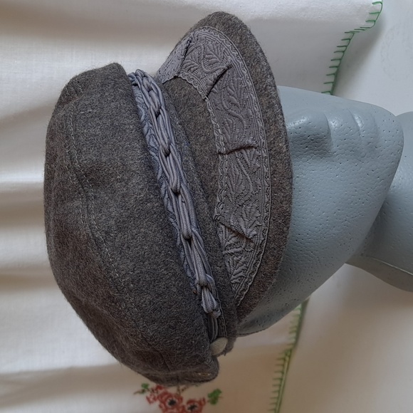 Gray Wool Unisex Fisherman's Cap - Picture 1 of 12
